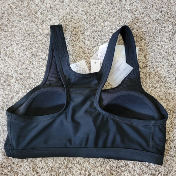 BOGO NWT ModLi Racerback Swim Bra With Padding In Black Size XXS - Picture 5 of 8